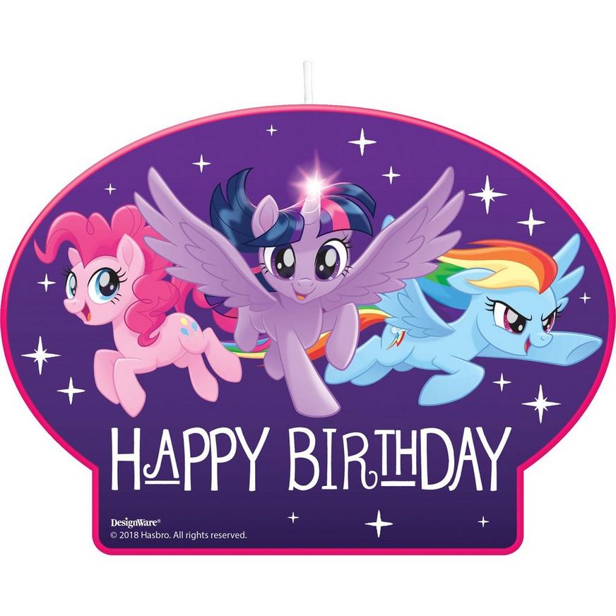 My little pony Candles Birthday Kids girls Party Cake Decorations