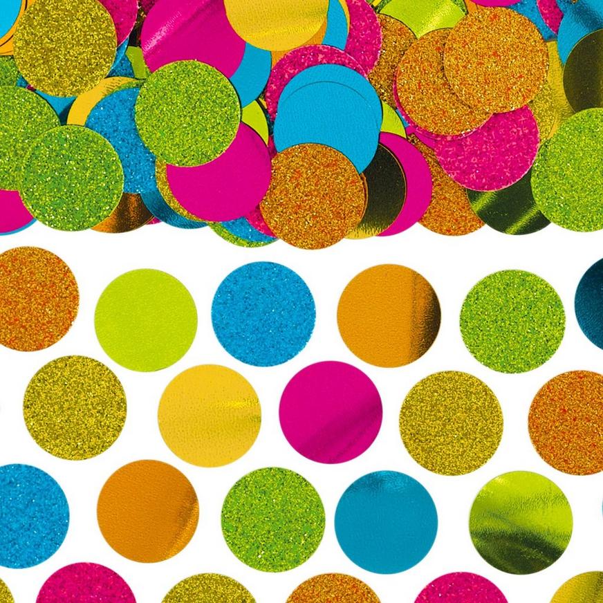 Shiny Multicolor Confetti