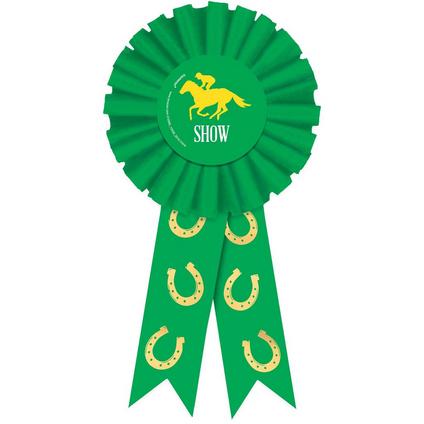 Horse Race Award Ribbons 3ct