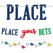 Place Your Bets Kentucky Derby Banners, 2ct