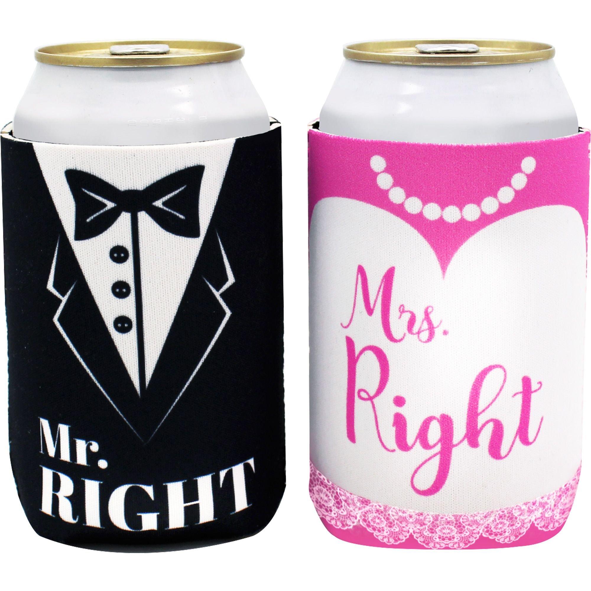 Mr & Mrs Koozies To Match Your Wedding Theme