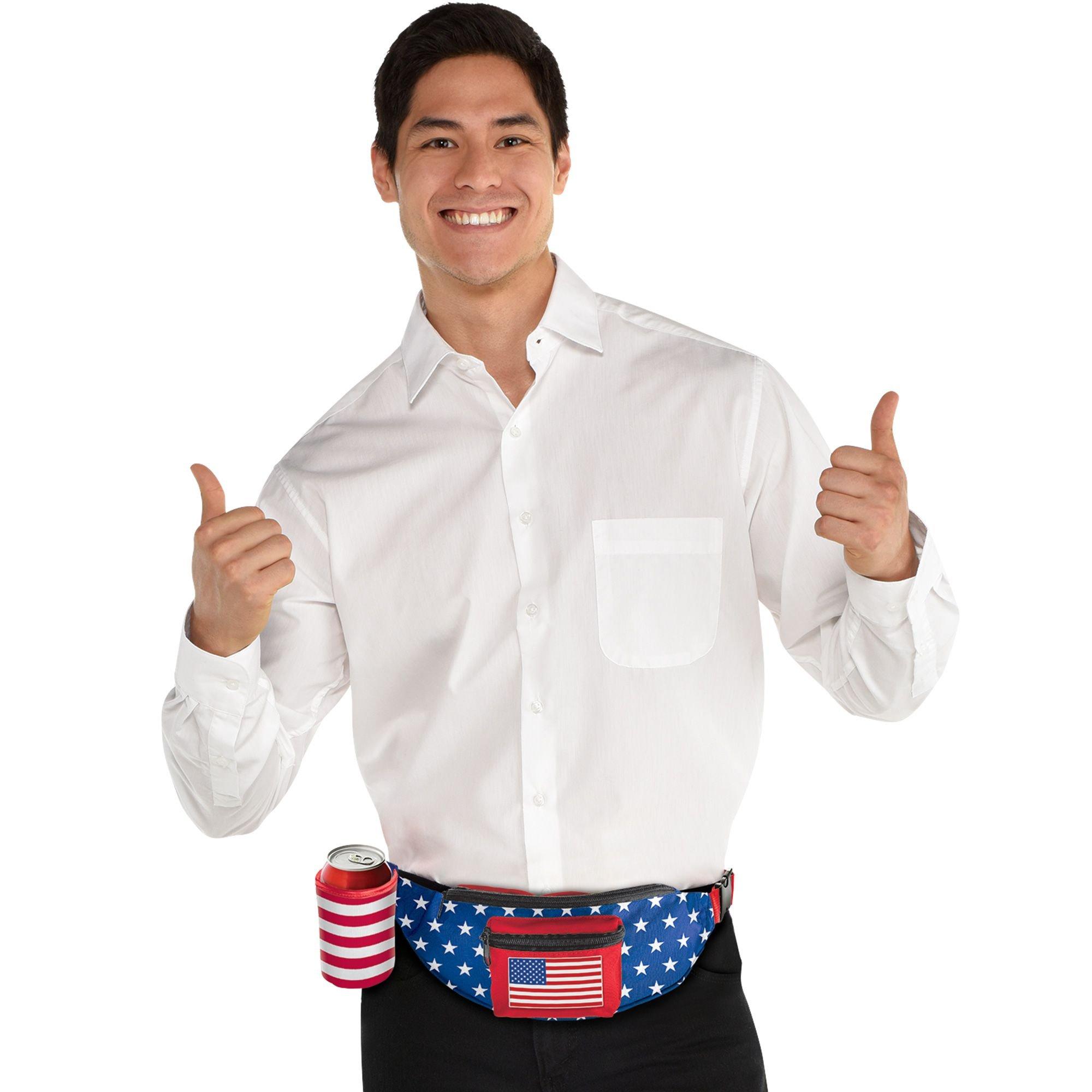 Patriotic American Flag Fanny Pack