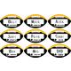 Pittsburgh Steelers Place Cards 9ct