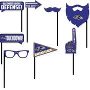 Baltimore Ravens Photo Booth Props 9ct