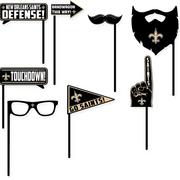 New Orleans Saints Photo Booth Props 9ct