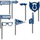 Indianapolis Colts Photo Booth Props 9ct
