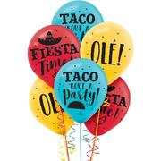 15ct, Fiesta Time Balloons