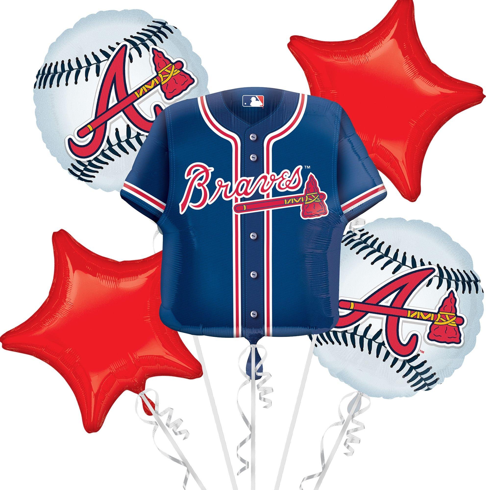 Atlanta Braves Personalized Baby Baseball Jersey Baby Shower 