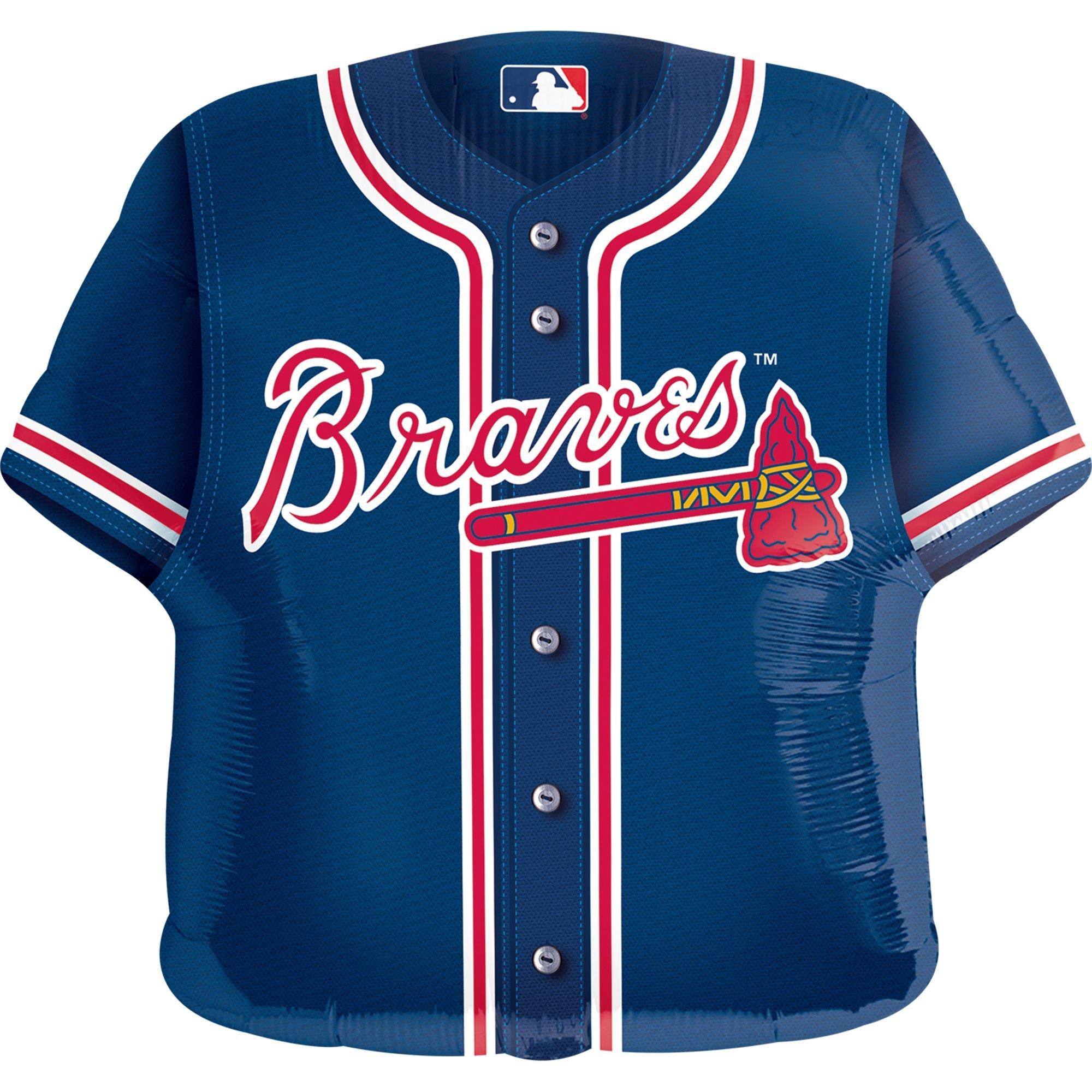 Atlanta Braves Jersey Balloon, 24in