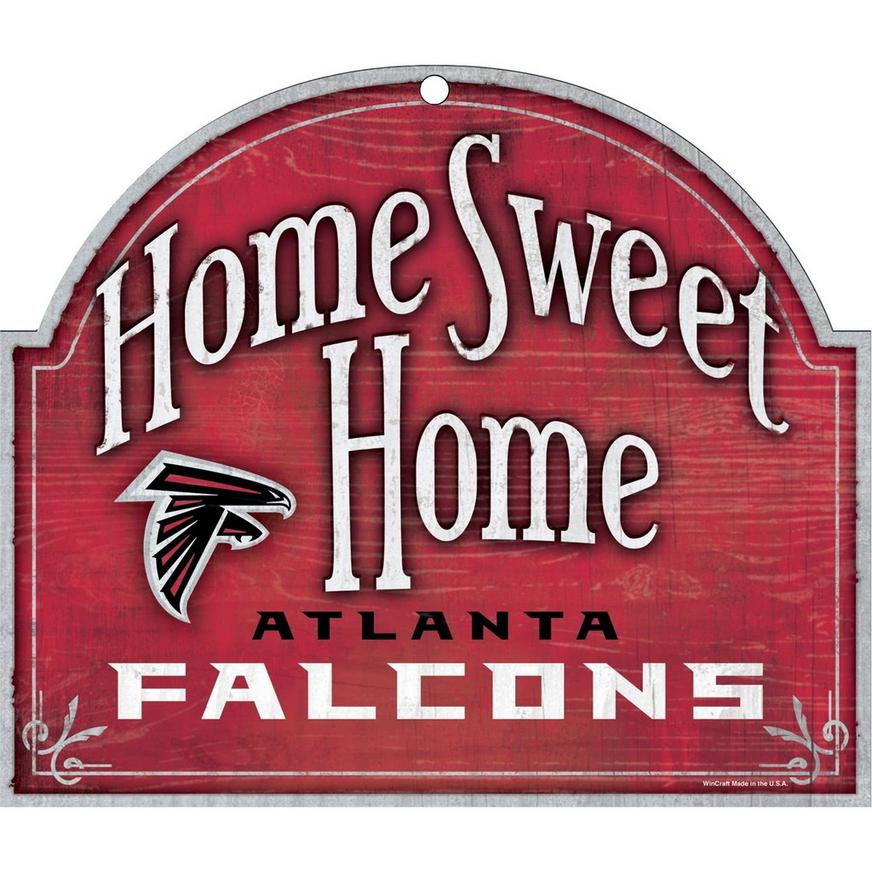 Atlanta Falcons Wooden Sign