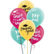 15ct, Yay Grad Balloons