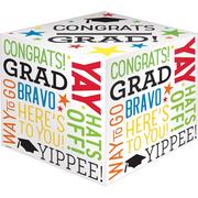 Multicolor Congrats Grad Card Holder Box