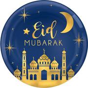 Metallic Gold Eid Mubarak Platter