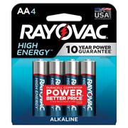 Rayovac AA Batteries, 4ct