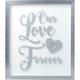 Our Love is Forever Guest Book Frame