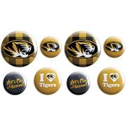 Missouri Tigers Buttons 8ct