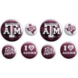 Texas A&M Aggies Buttons 8ct