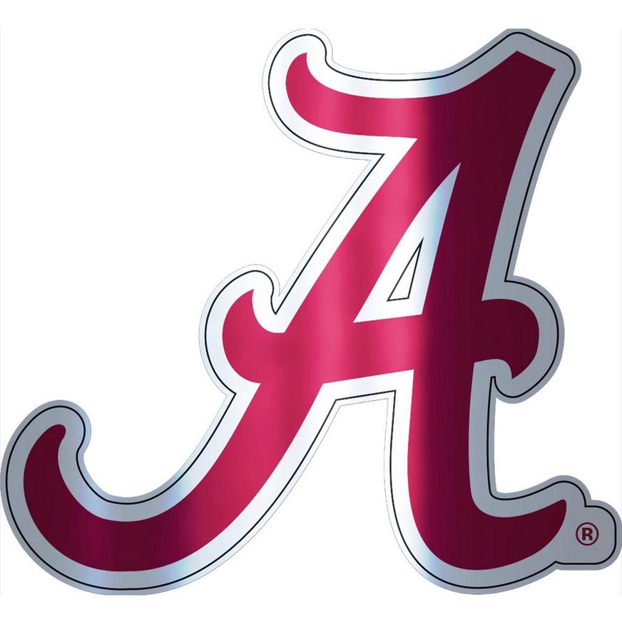 Alabama Crimson Tide set of 2 decals Made in USA #2 Free shipping 