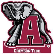 Alabama Crimson Tide Mascot Table Sign