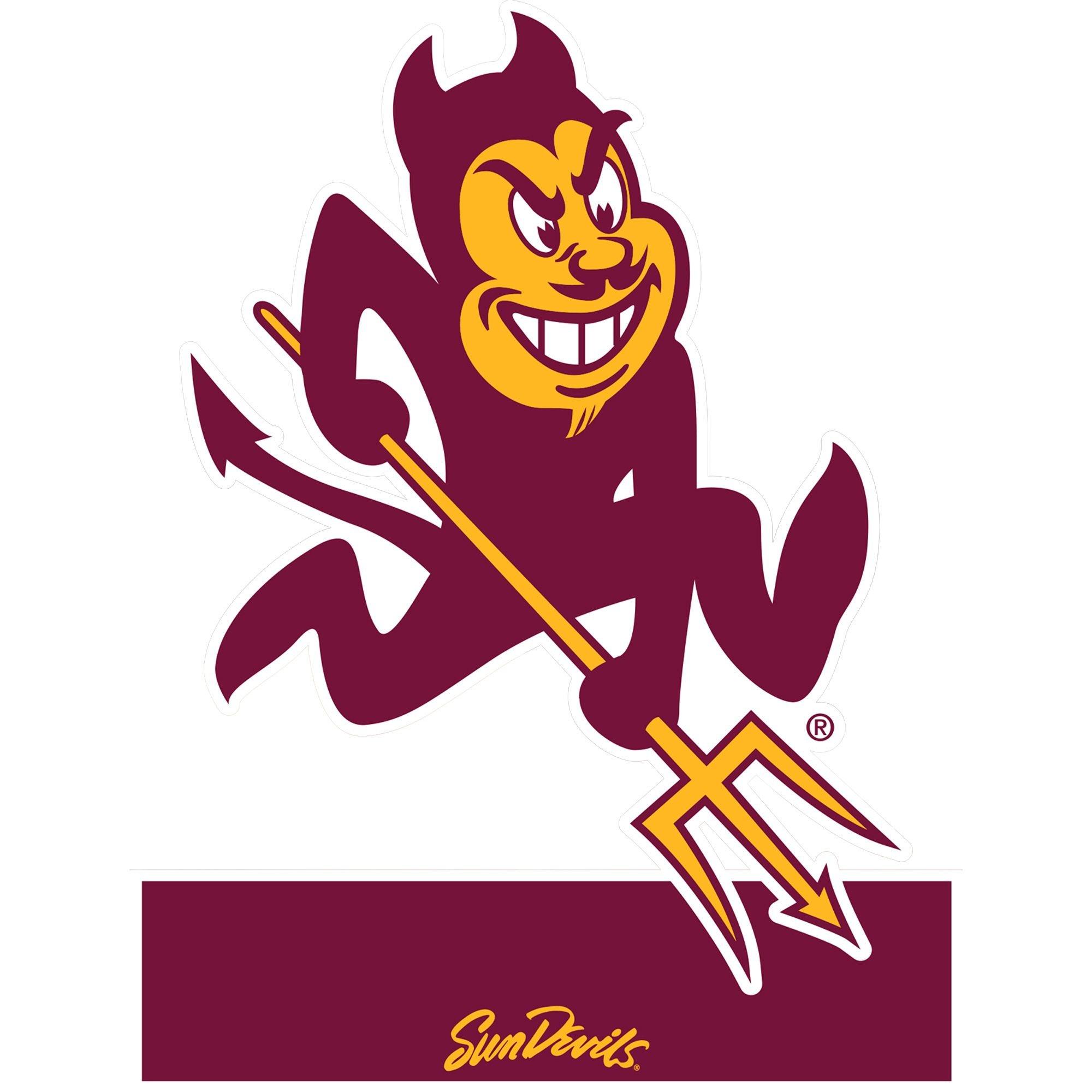 Arizona State Sun Devils Mascot Table Sign