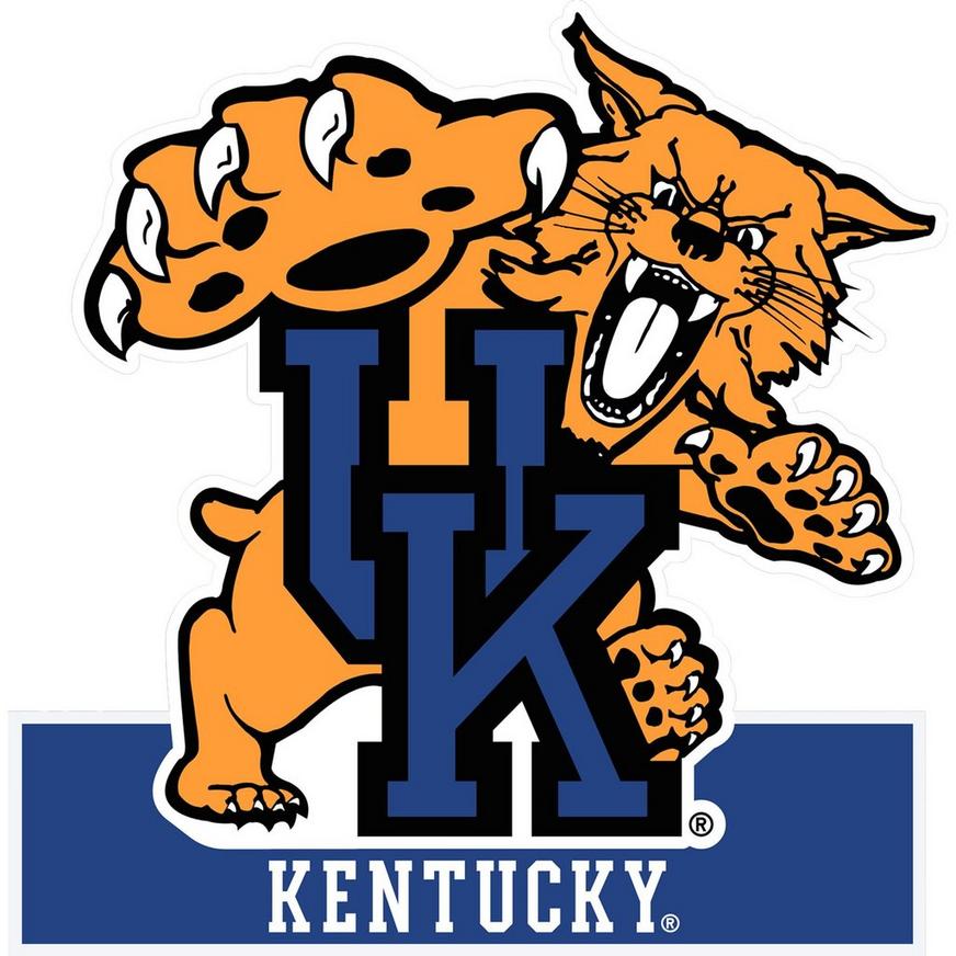 Kentucky Wildcats Mascot Table Sign