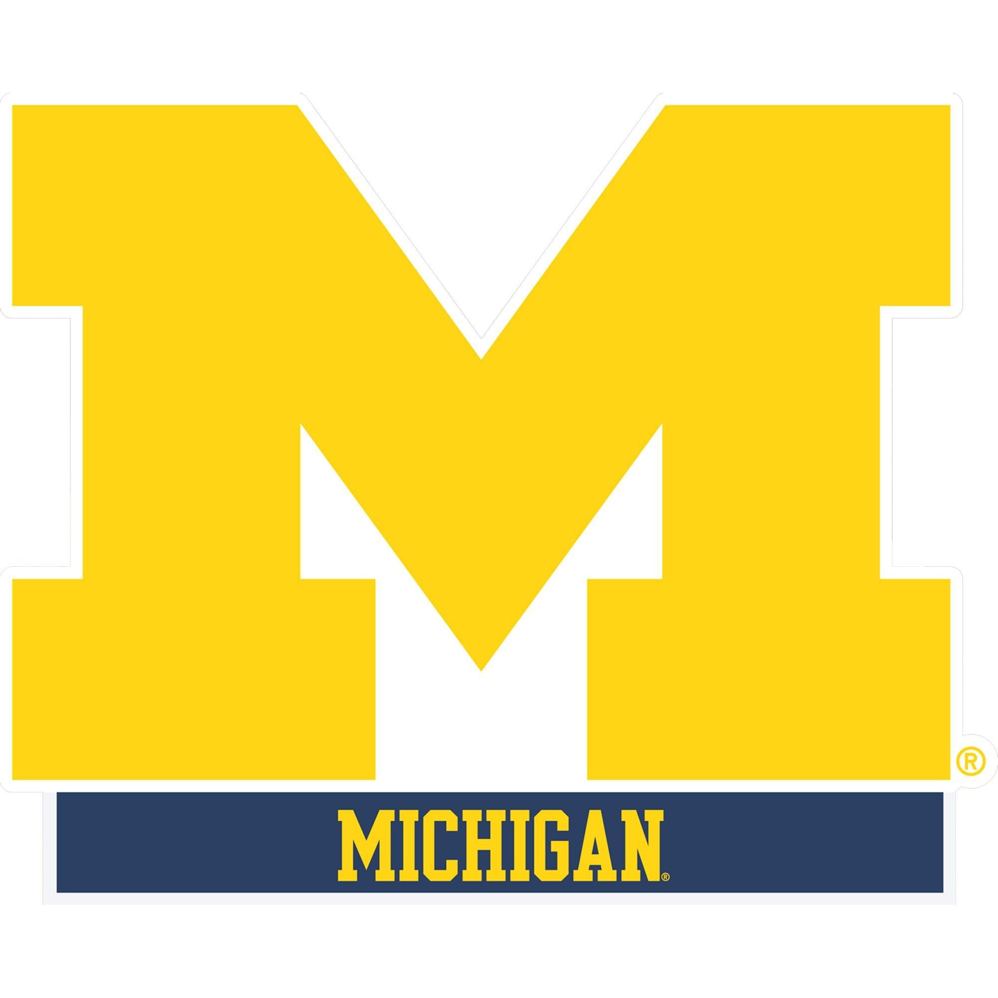 Michigan Wolverines Table Sign 7 1/2in x 8in | Party City
