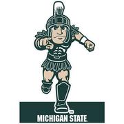 Michigan State Spartans Mascot Table Sign