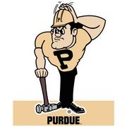 Purdue Boilmakers Mascot Table Sign