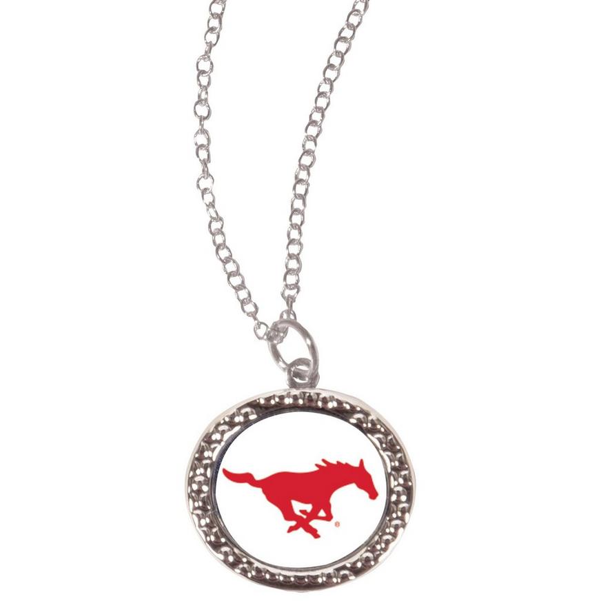 Southern Methodist University Mustangs Pendant Necklace, 10in - NCAA