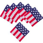 American Flag Bandana 10ct