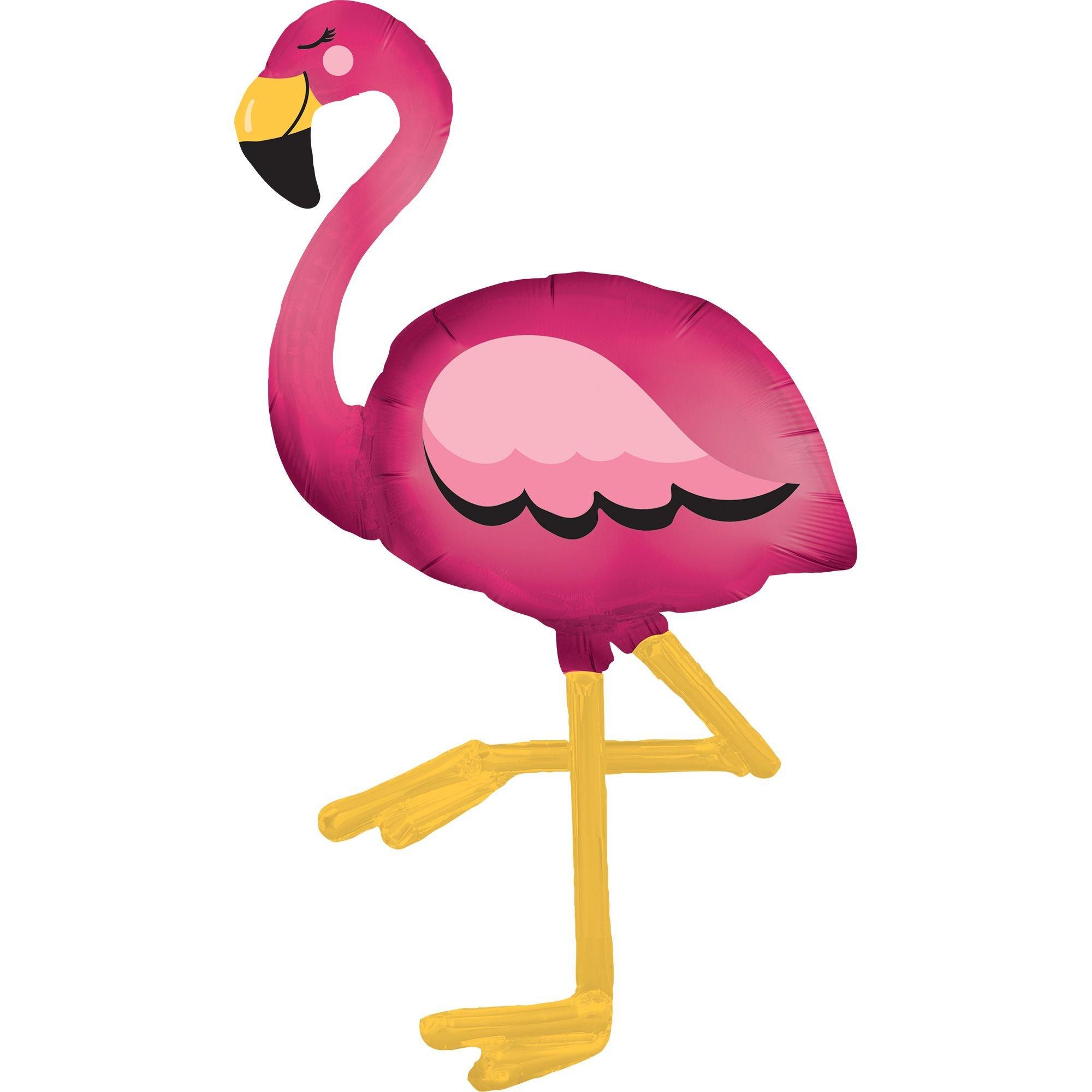 Giant Flamingo Balloon, 68in x 34in Party City