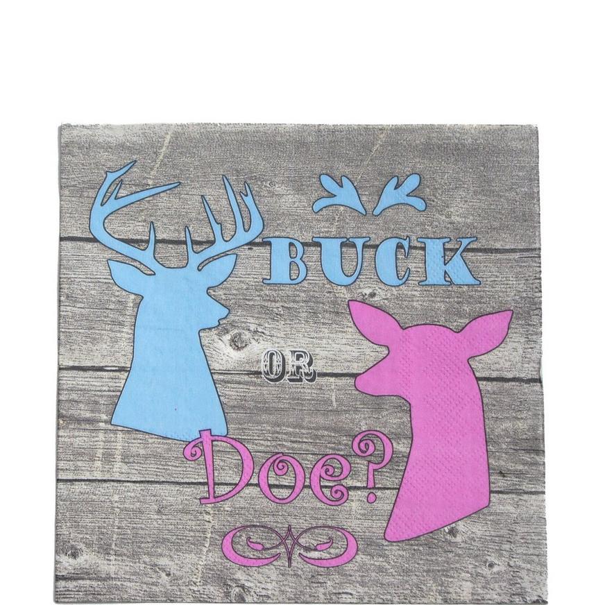 Buck or Doe Lunch Napkins 16ct