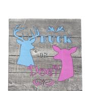 Buck or Doe Lunch Napkins 16ct