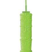 Green Tiki Cup with Straw