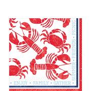Seafood & Summer Lunch Napkins 16ct