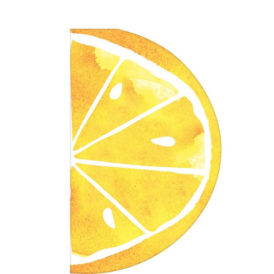 Lemon Slice Lunch Napkins 16ct