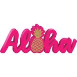 Aloha Block Letter Sign
