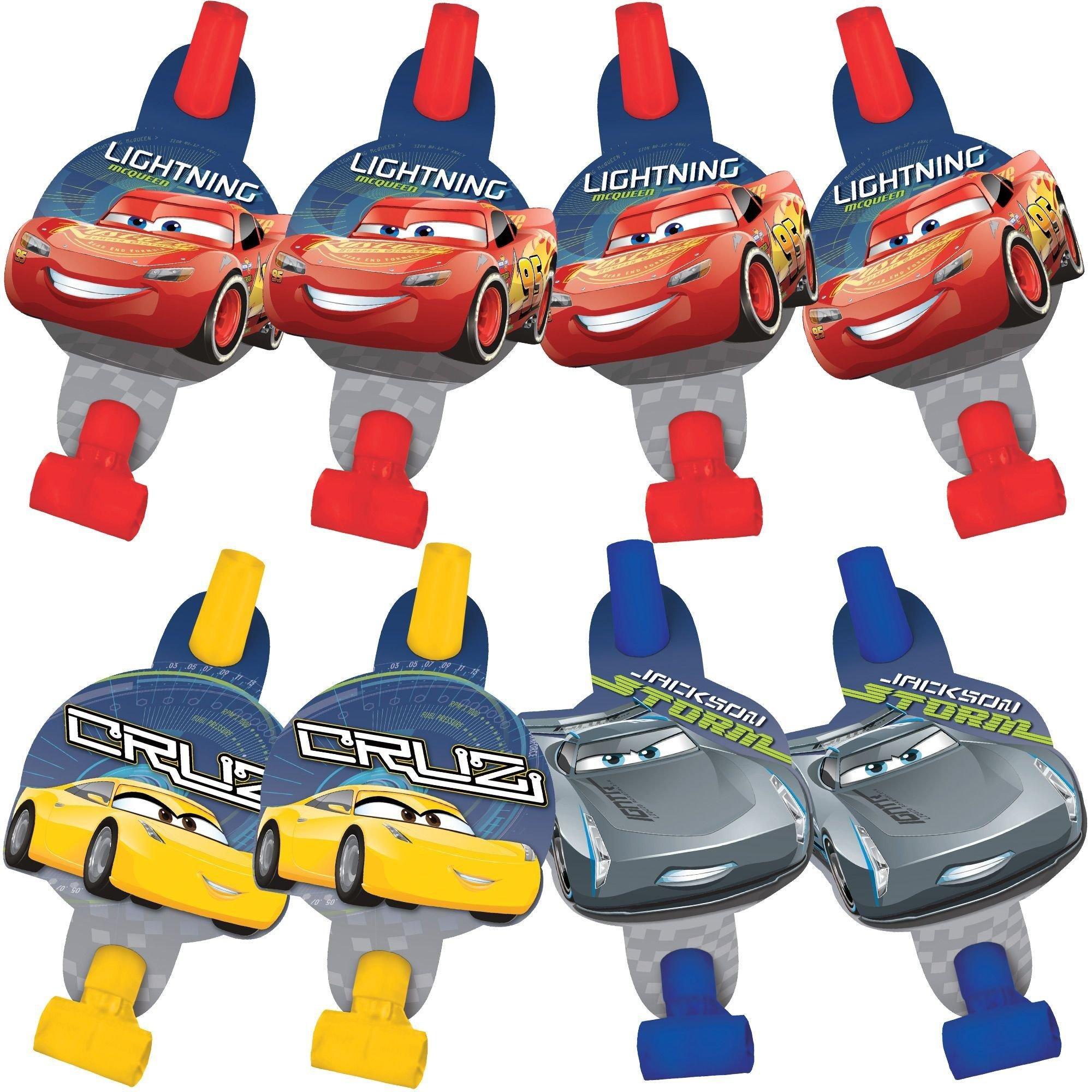 Disney Cars 3 Movie Cars Stickers Party Favors - Bundle with 18 Sheets and  Over 200+ Stickers (Cars Party Supplies)