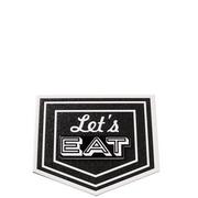 Mini Eat & Enjoy Easel Sign