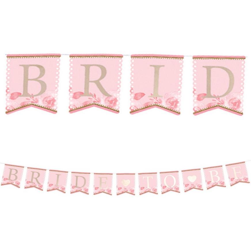 Bride to Be Pennant Banner