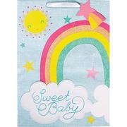 Glitter Rainbow Sweet Baby Gift Bag