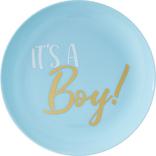 It's a Boy Premium Plastic Lunch Plates 20ct