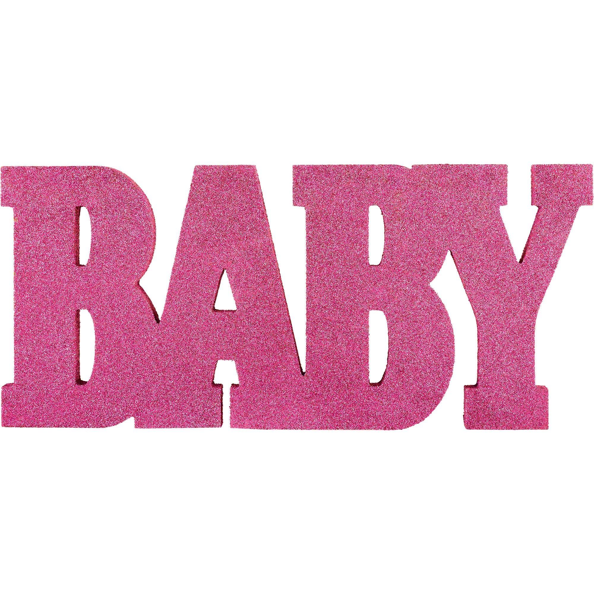 The Word Pink In Sparkles