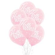 Pink Hello World Balloons 15ct