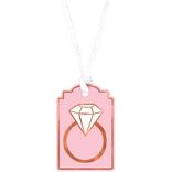 Blush & Rose Gold Diamond Ring Gift Tags