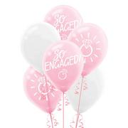 Blush & White So Engaged Balloons 15ct