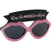 Glitter Pink Kiss The Miss Goodbye Sunglasses