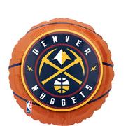 Denver Nuggets Foil Balloon, 17in - Basketball