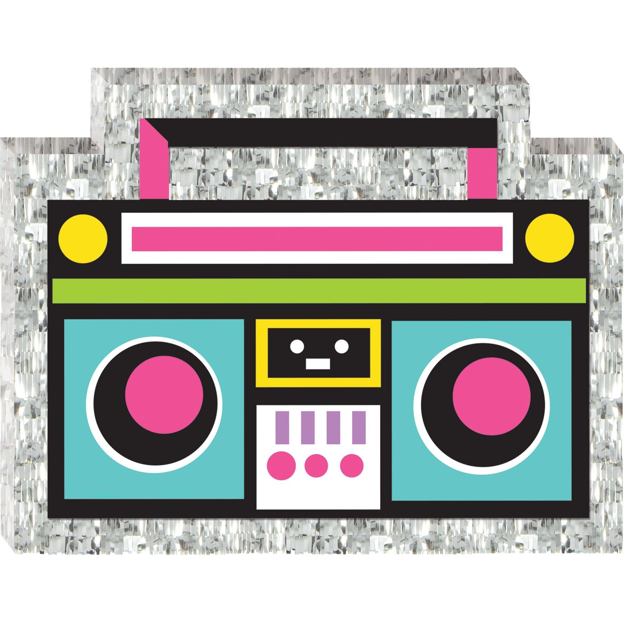 Mini Boom Box Pinata Decoration 7in x 5in | Party City