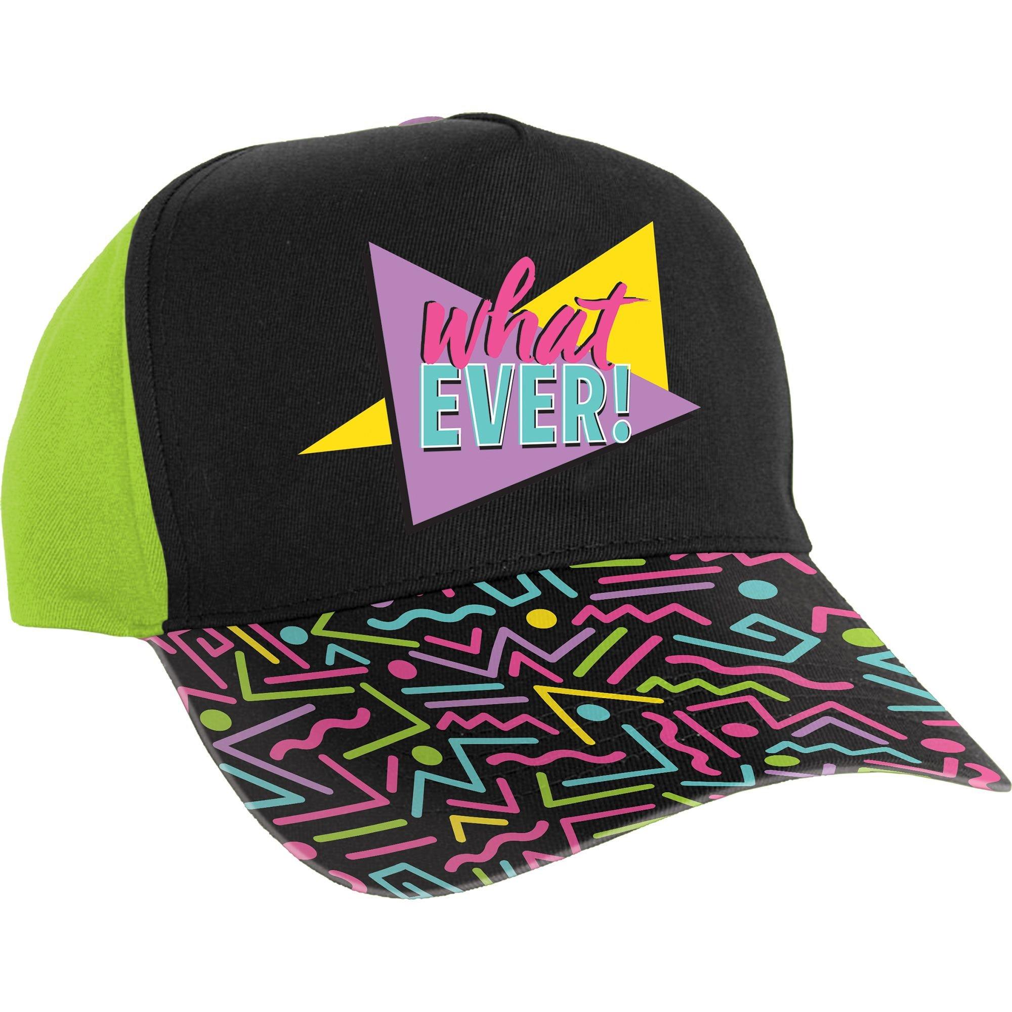 Awesome 80s Baseball Hat 8 1 2in x 6in Party City